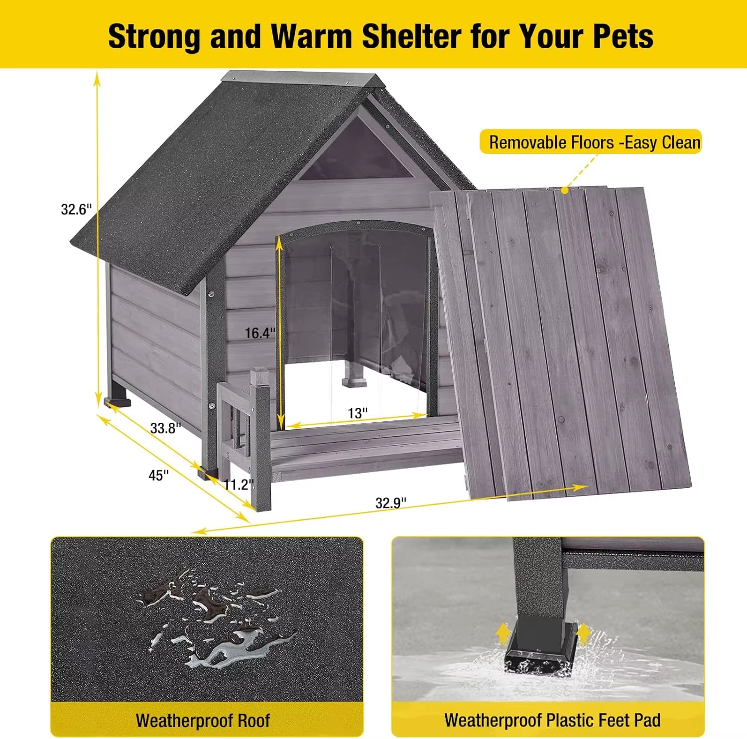 Waterproof Insulated Pet Shelter 