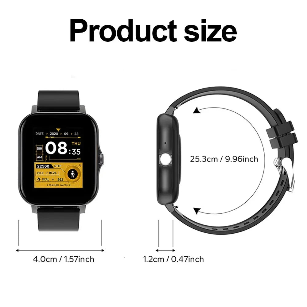 2024 Full Touch Screen Sports Fitness Watch