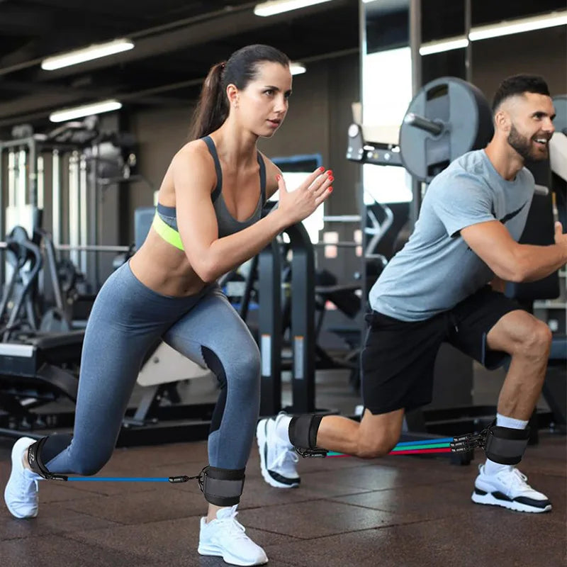 Resistance Bands with Ankle Strap 