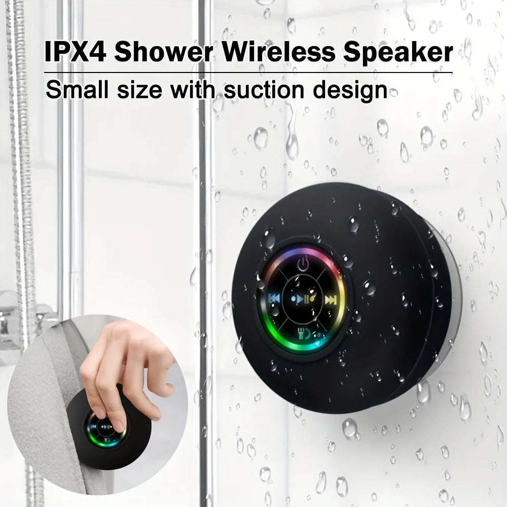 Bathroom Waterproof Wireless Bluetooth Speaker 