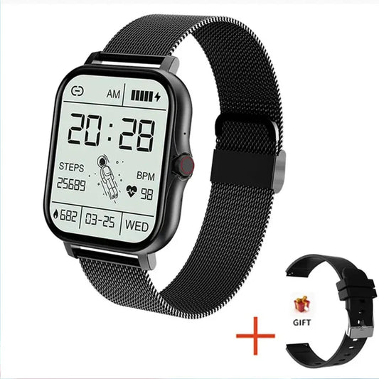 2024 Full Touch Screen Sports Fitness Watch