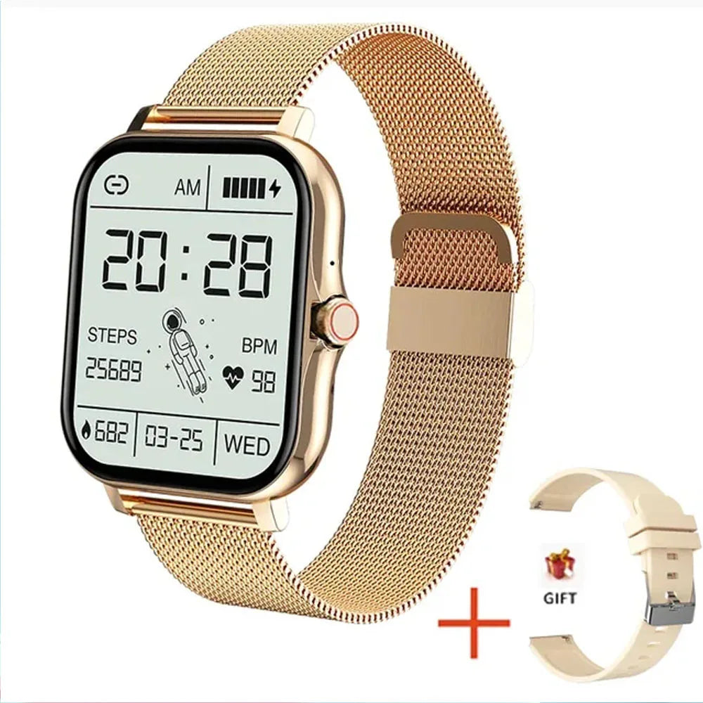 2024 Full Touch Screen Sports Fitness Watch