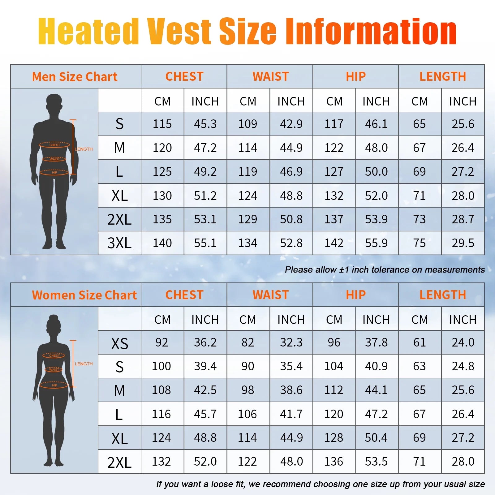 Heated Vest for Mens and Womens with Heated Hood