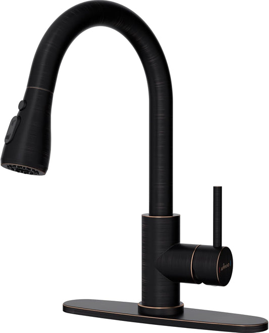 Oil Rubbed Bronze Stainless Steel Kitchen Faucet 